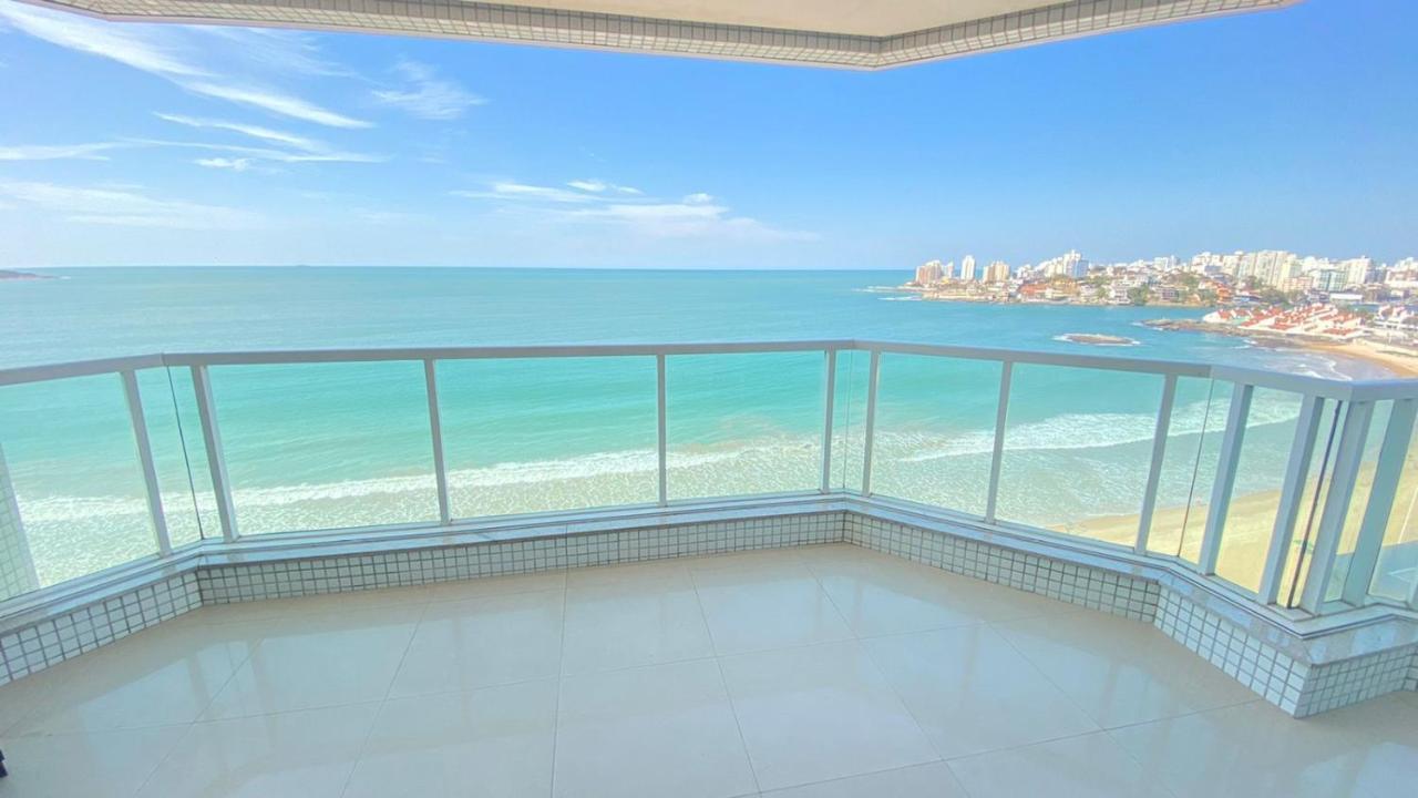 Vista Panoramica Para O Mar Da Praia Do Morro Guarapari Apartamento Exterior foto
